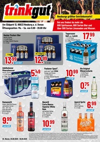 trinkgut Prospekt - Angebote ab 25.08.