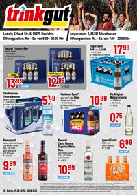 trinkgut Prospekt - Angebote ab 25.08.