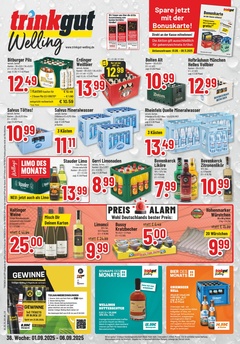 trinkgut Prospekt - Angebote ab 01.09.