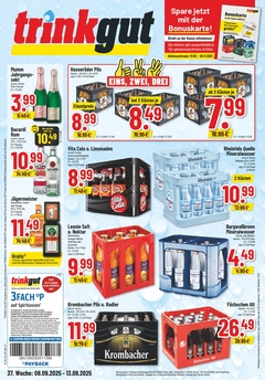 trinkgut Prospekt - Angebote ab 08.09.