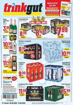 trinkgut Prospekt - Angebote ab 08.09.