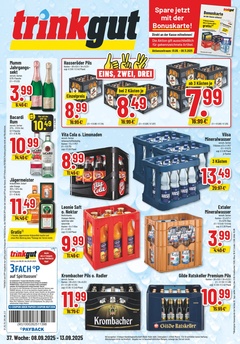 trinkgut Prospekt - Angebote ab 08.09.