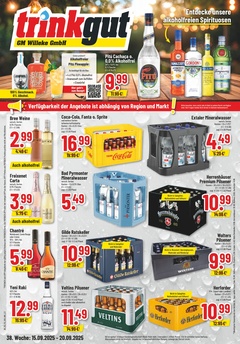 trinkgut Prospekt - Angebote ab 15.09.