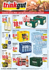 trinkgut Prospekt - Angebote ab 29.09.