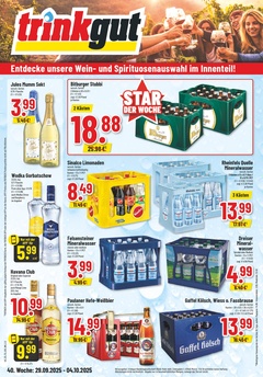 trinkgut Prospekt - Angebote ab 29.09.