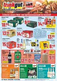 trinkgut Prospekt - Angebote ab 29.09.