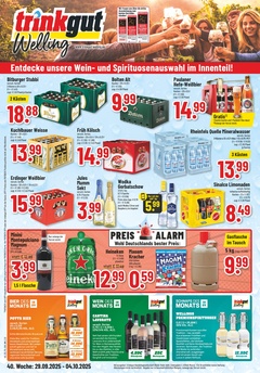 trinkgut Prospekt - Angebote ab 29.09.