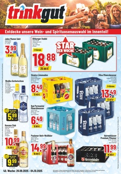 trinkgut Prospekt - Angebote ab 29.09.