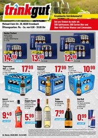 trinkgut Prospekt - Angebote ab 29.09.