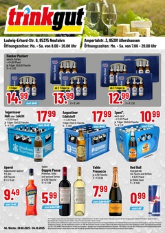 trinkgut Prospekt - Angebote ab 29.09.