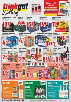 trinkgut Prospekt - Angebote ab 13.10.