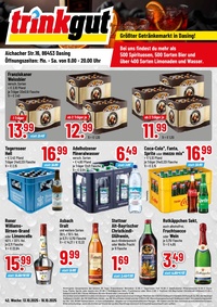 trinkgut Prospekt - Angebote ab 13.10.