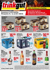 trinkgut Prospekt - Angebote ab 13.10.