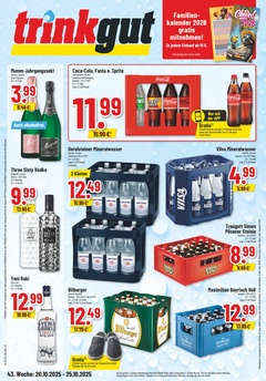 trinkgut Prospekt - Angebote ab 20.10.