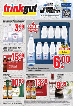 trinkgut Prospekt - Angebote ab 20.10.