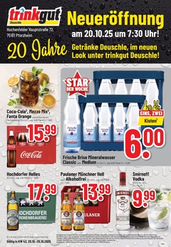 trinkgut Prospekt - Angebote ab 20.10.