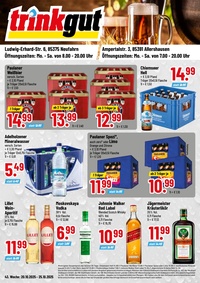 trinkgut Prospekt - Angebote ab 20.10.