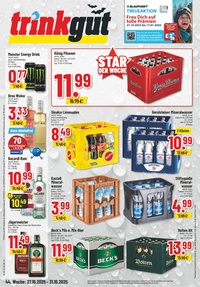 trinkgut Prospekt - Angebote ab 27.10.