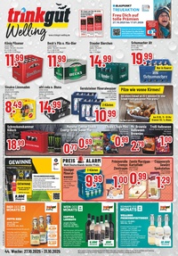trinkgut Prospekt - Angebote ab 27.10.