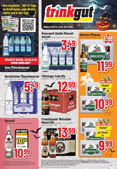 trinkgut Prospekt - Angebote ab 27.10. - Seite 1