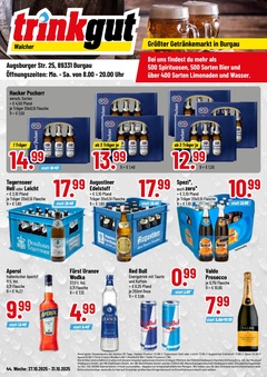 trinkgut Prospekt - Angebote ab 27.10. - Seite 1
