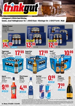 trinkgut Prospekt - Angebote ab 27.10. - Seite 1