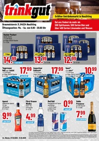 trinkgut Prospekt - Angebote ab 27.10.
