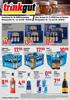 trinkgut Prospekt - Angebote ab 27.10. - Seite 1