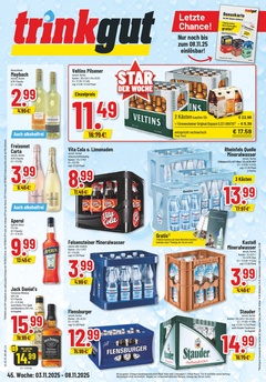trinkgut Prospekt - Angebote ab 03.11. - Seite 1