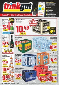 trinkgut Prospekt - Angebote ab 10.11. - Seite 1