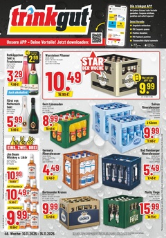 trinkgut Prospekt - Angebote ab 10.11. - Seite 1