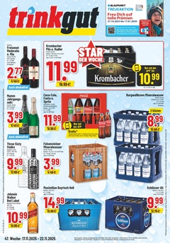 trinkgut Prospekt - Angebote ab 17.11. - Seite 1