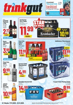 trinkgut Prospekt - Angebote ab 17.11. - Seite 1