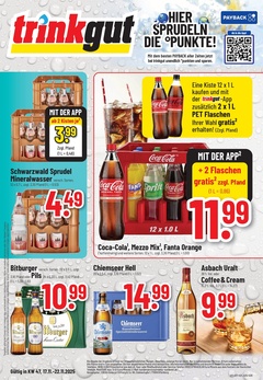 trinkgut Prospekt - Angebote ab 17.11. - Seite 1