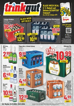 trinkgut Prospekt - Angebote ab 24.11. - Seite 1