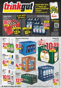 trinkgut Prospekt - Angebote ab 24.11. - Seite 1