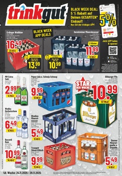 trinkgut Prospekt - Angebote ab 24.11. - Seite 1