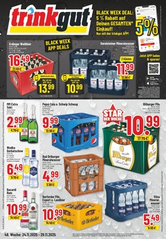 trinkgut Prospekt - Angebote ab 24.11. - Seite 1