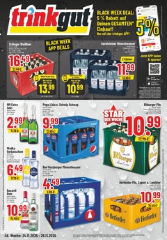 trinkgut Prospekt - Angebote ab 24.11. - Seite 1