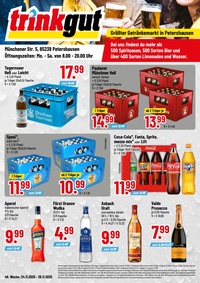 trinkgut Prospekt - Angebote ab 24.11.