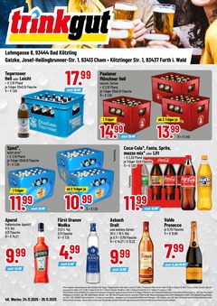 trinkgut Prospekt - Angebote ab 24.11. - Seite 1