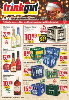 trinkgut Prospekt - Angebote ab 01.12. - Seite 1