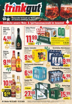 trinkgut Prospekt - Angebote ab 08.12. - Seite 1