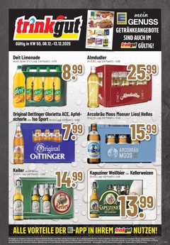 trinkgut Prospekt - Angebote ab 08.12.