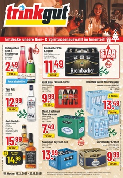 trinkgut Prospekt - Angebote ab 15.12. - Seite 1