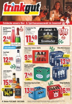 trinkgut Prospekt - Angebote ab 15.12. - Seite 1