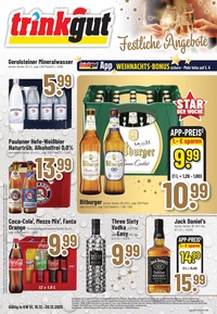 trinkgut Prospekt - Angebote ab 15.12.