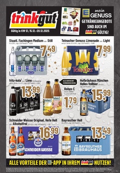 trinkgut Prospekt - Angebote ab 15.12. - Seite 1