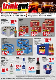 trinkgut Prospekt - Angebote ab 15.12. - Seite 1