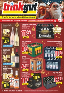 trinkgut Prospekt - Angebote ab 22.12.